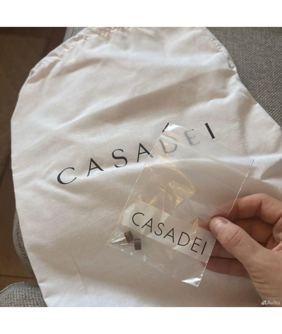 CASADEI Оранжевое туфли из лакированной кожи, фото 5