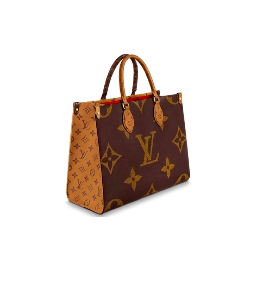 LOUIS VUITTON Коричневая сумка тоут, фото 2