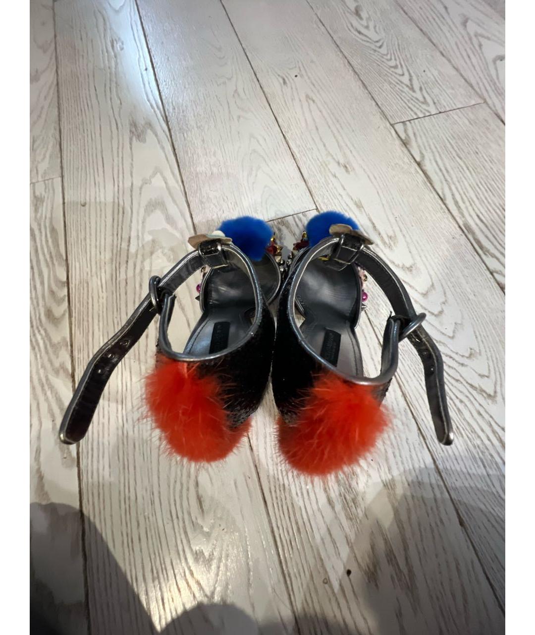 DOLCE&GABBANA Черные туфли, фото 3