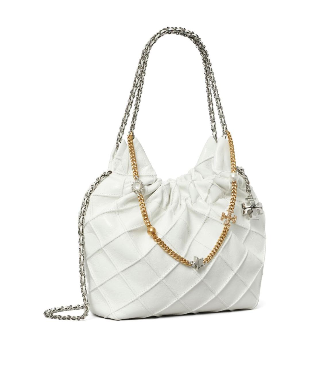 TORY BURCH Белая сумка тоут, фото 3