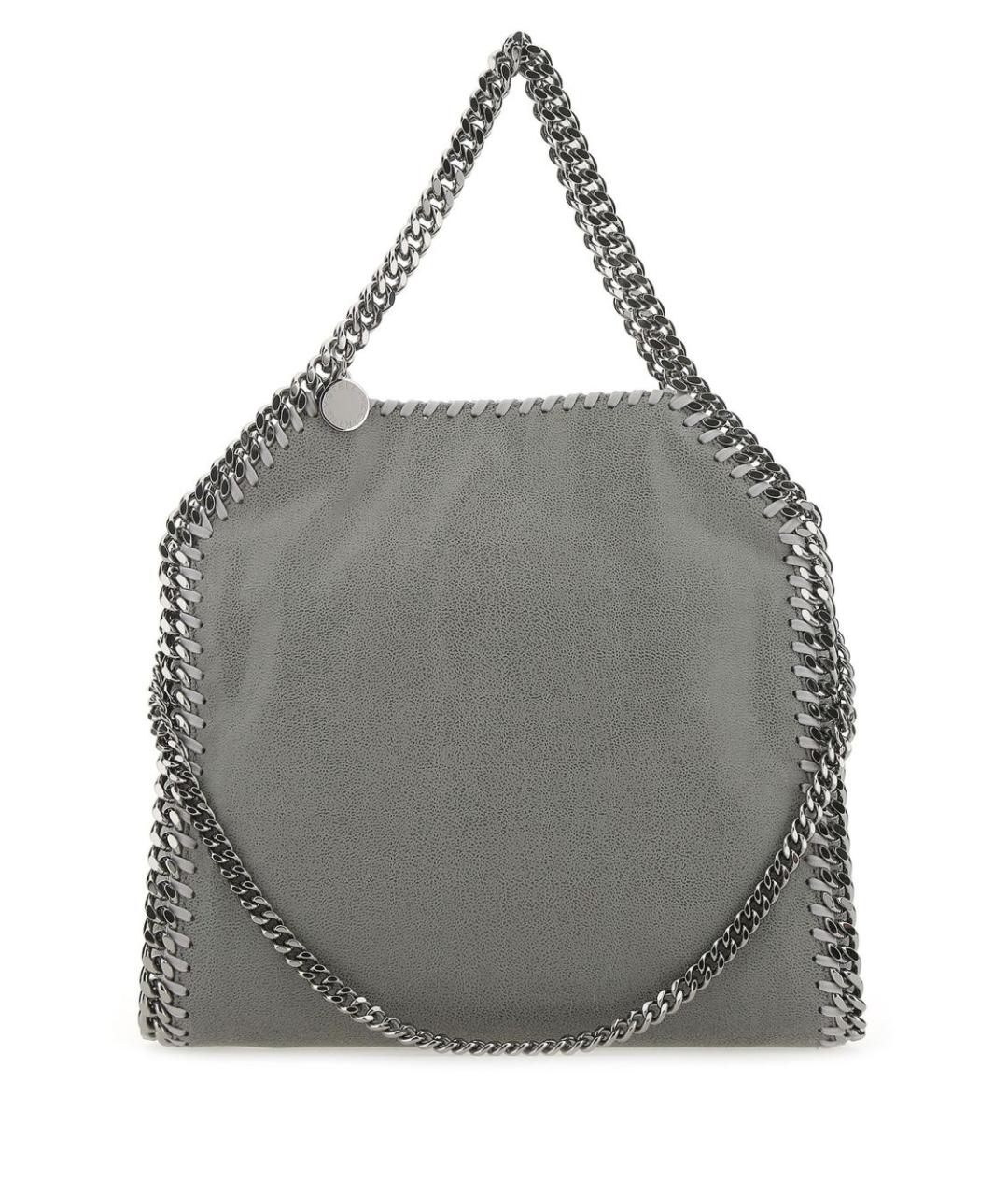 STELLA MCCARTNEY Серебряная сумка через плечо из искусственной кожи, фото 1