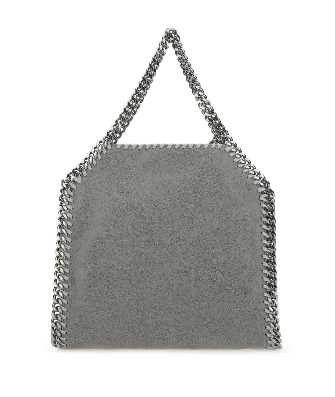 STELLA MCCARTNEY Серебряная сумка через плечо из искусственной кожи, фото 2