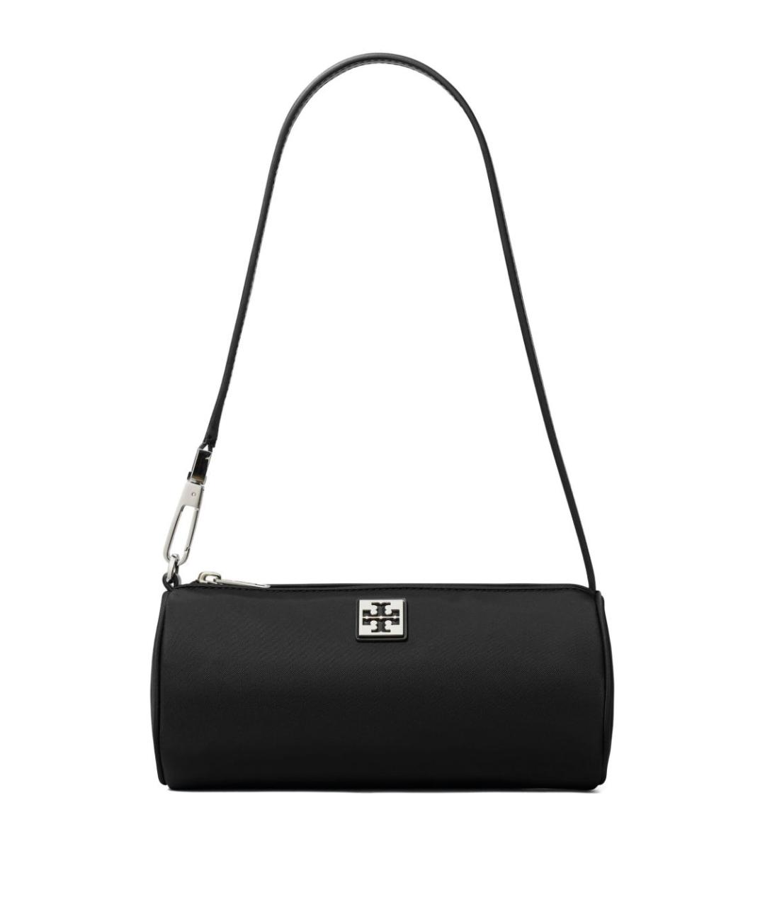 TORY BURCH Черная тканевая сумка через плечо, фото 1
