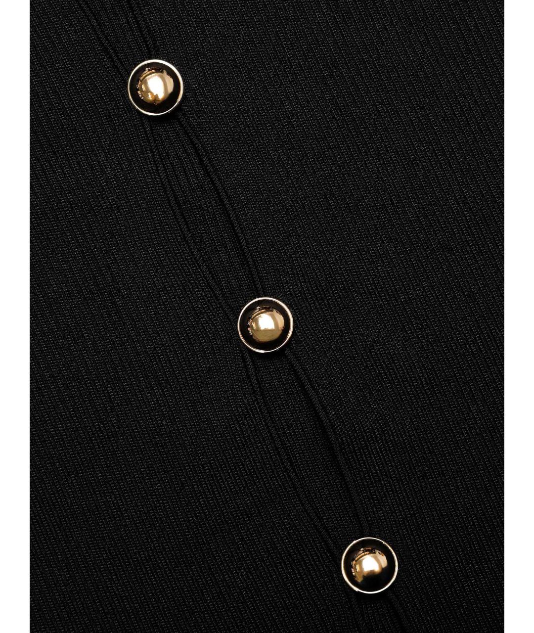 SELF-PORTRAIT Черная вискозная блузы, фото 6