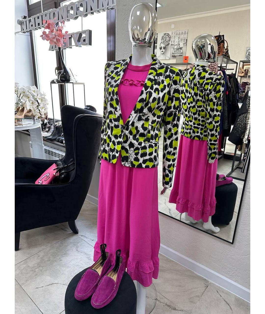 JUST CAVALLI Мульти вискозный жакет/пиджак, фото 8