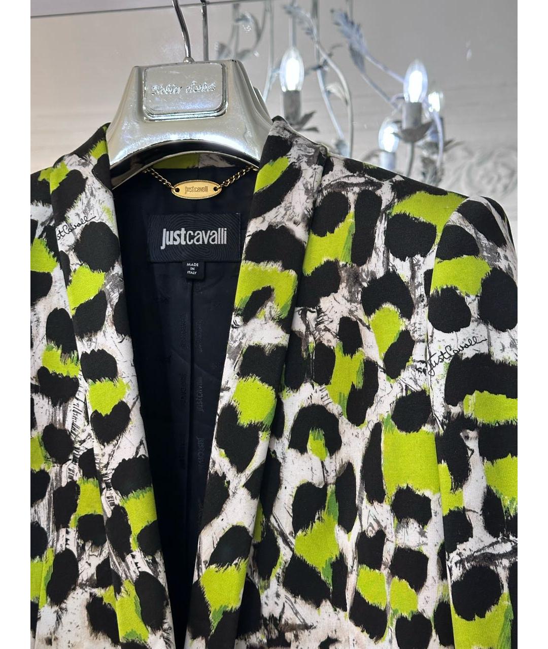 JUST CAVALLI Мульти вискозный жакет/пиджак, фото 3