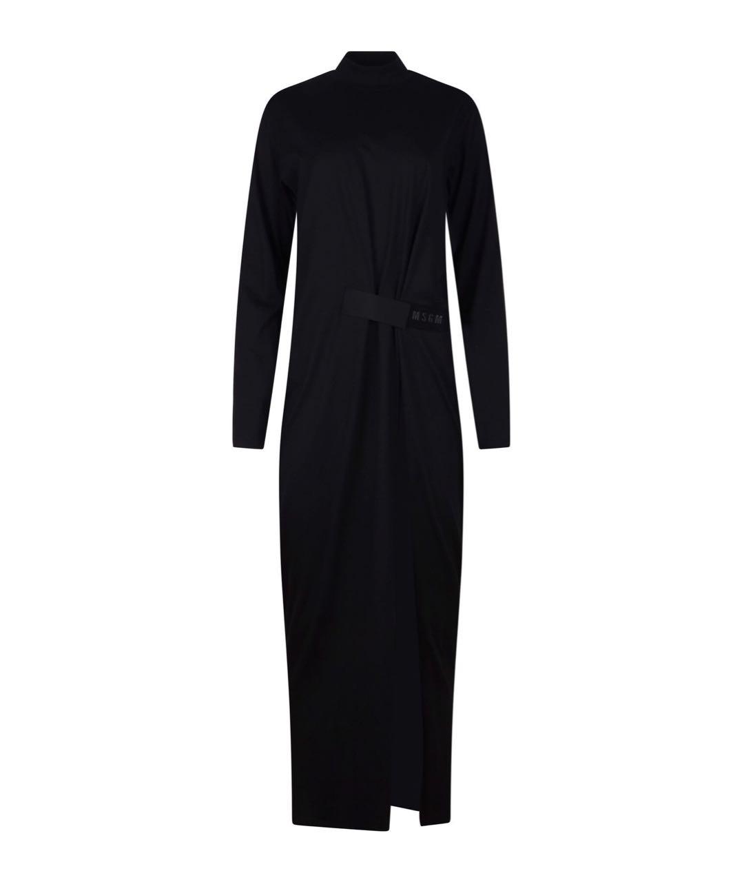 MSGM Черное коктейльное платье, фото 5