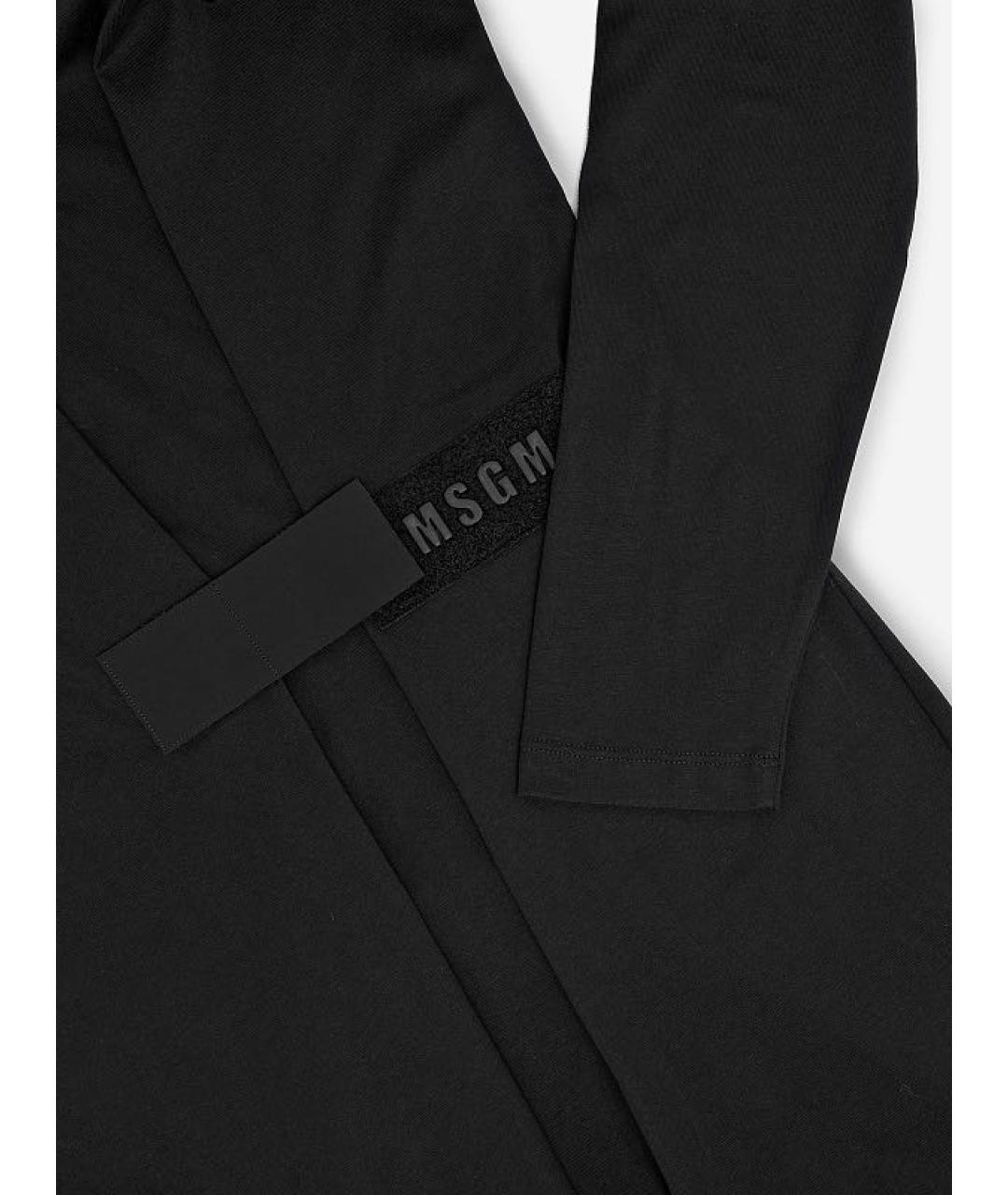 MSGM Черное коктейльное платье, фото 2