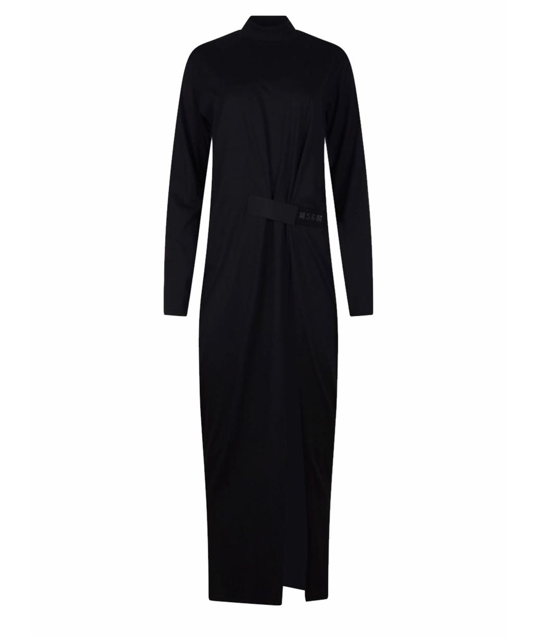 MSGM Черное коктейльное платье, фото 1