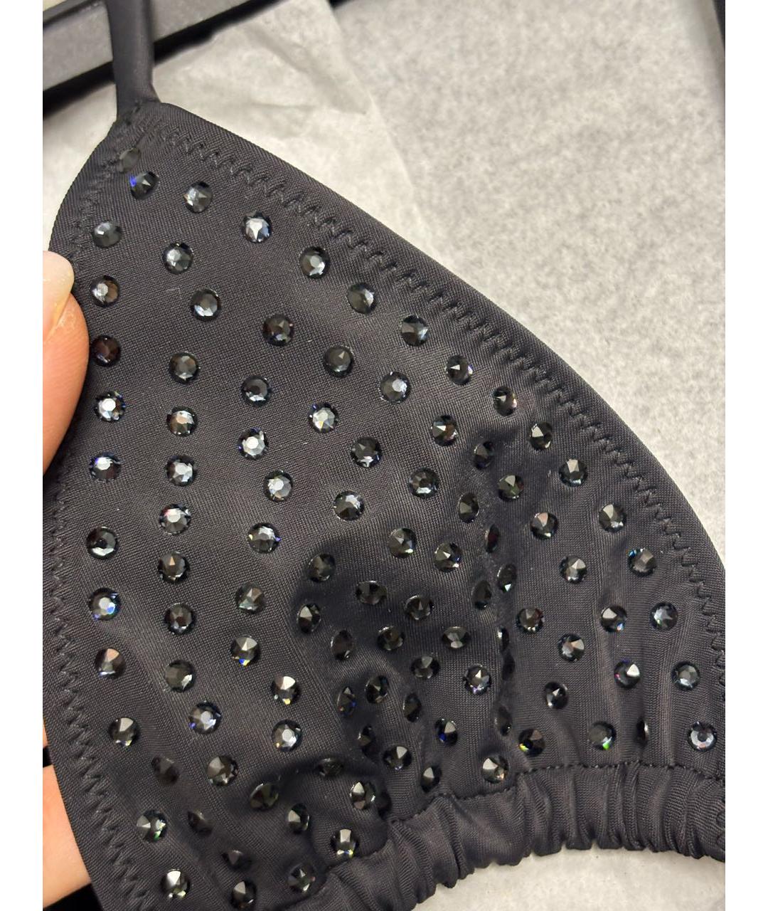 SKIMS Черный полиамидовый купальник, фото 4