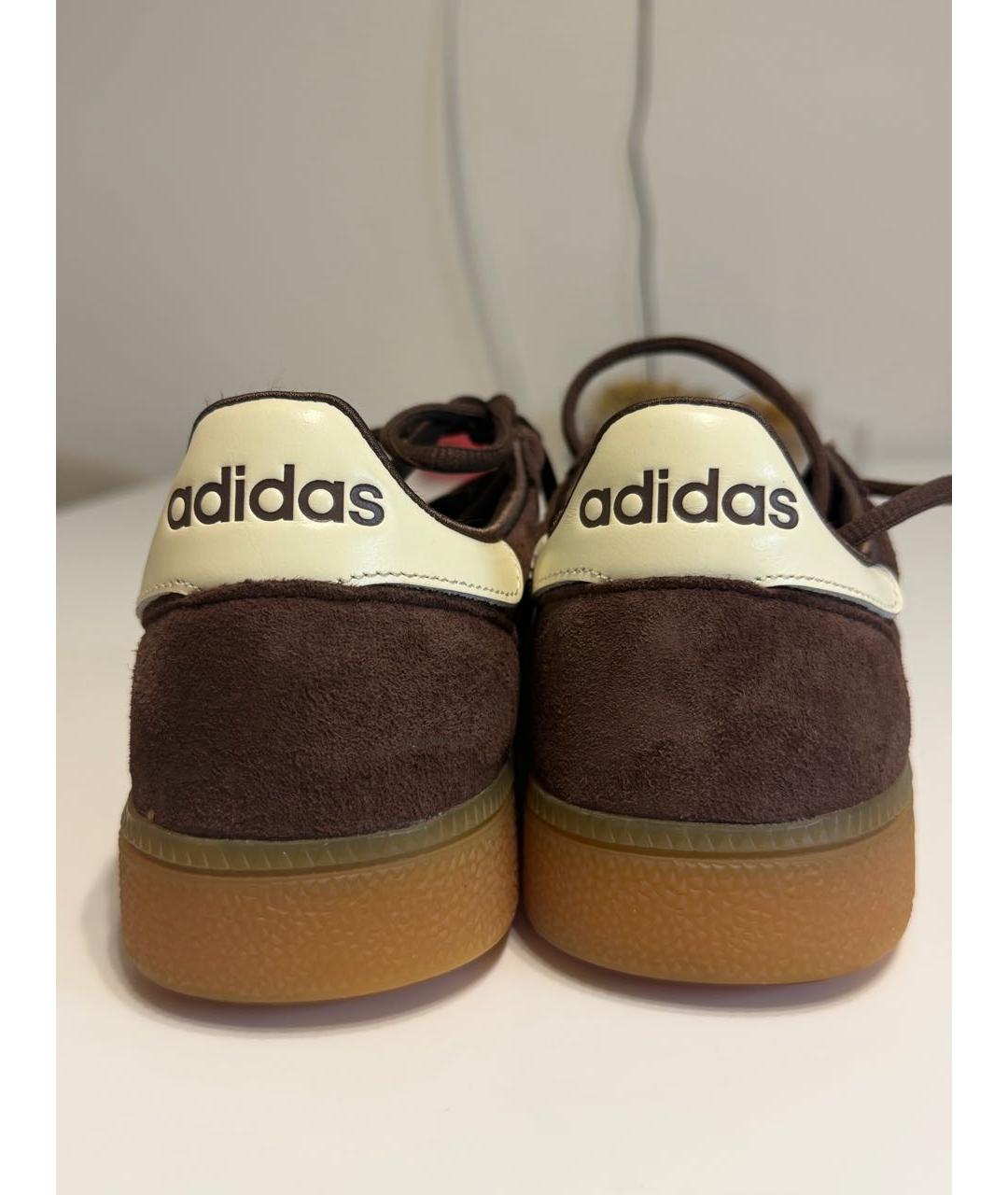 ADIDAS Коричневые замшевые кеды, фото 4