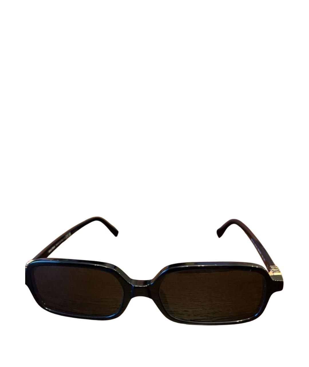 MIU MIU Черные пластиковые солнцезащитные очки, фото 1