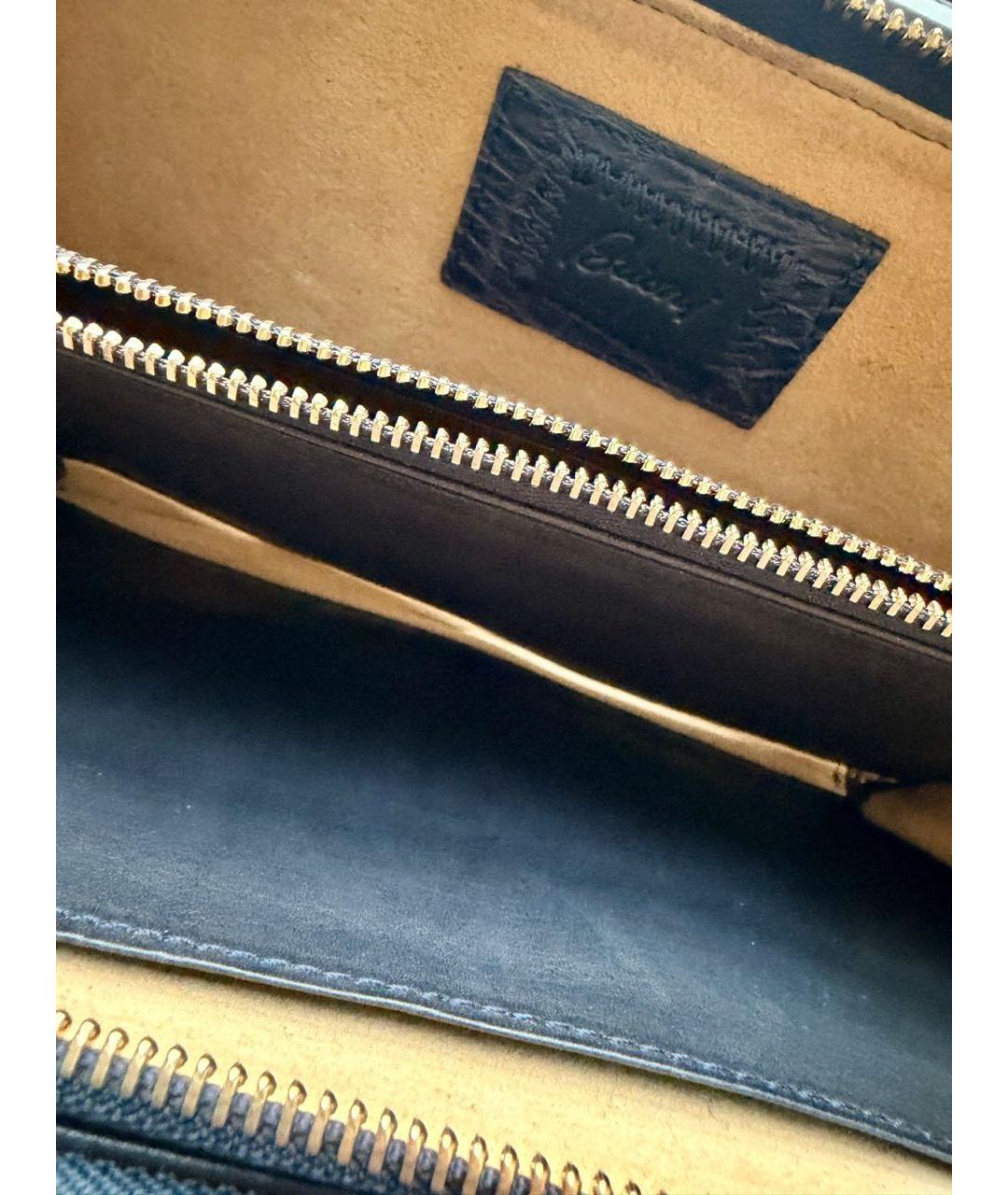 BRIONI Серый кошелек из экзотической кожи, фото 5