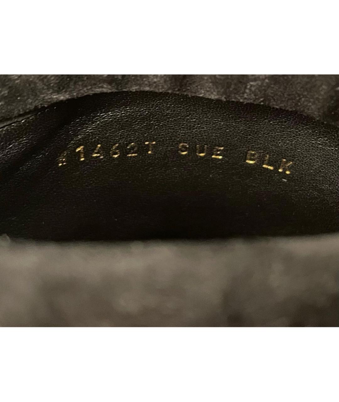 TOM FORD Черные замшевые сапоги, фото 5