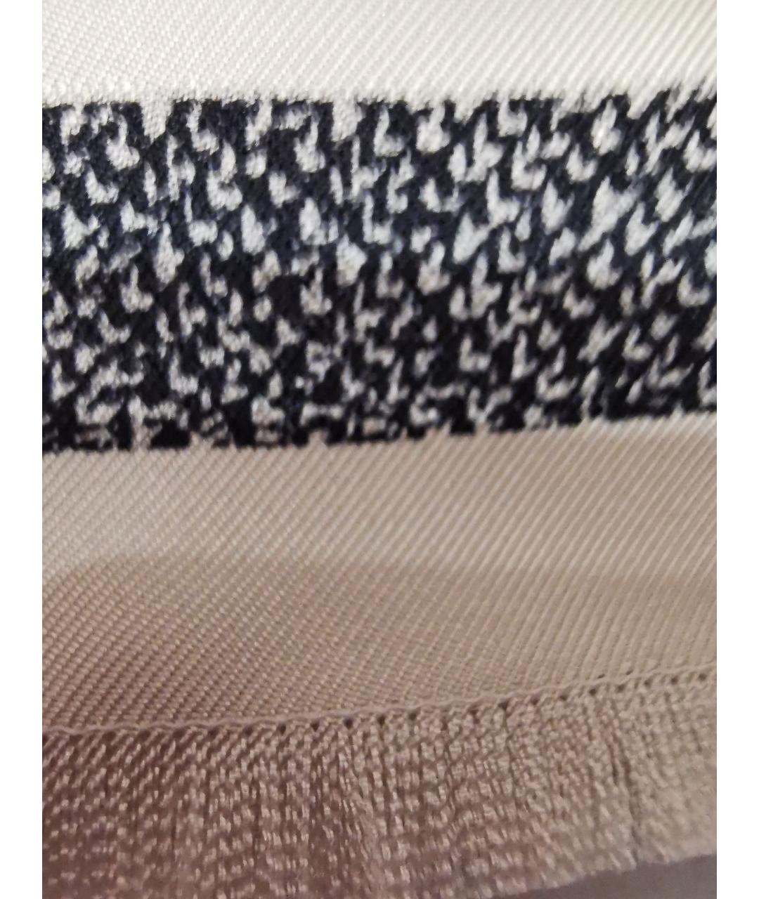 CHRISTIAN DIOR Темно-синий шелковый платок, фото 5