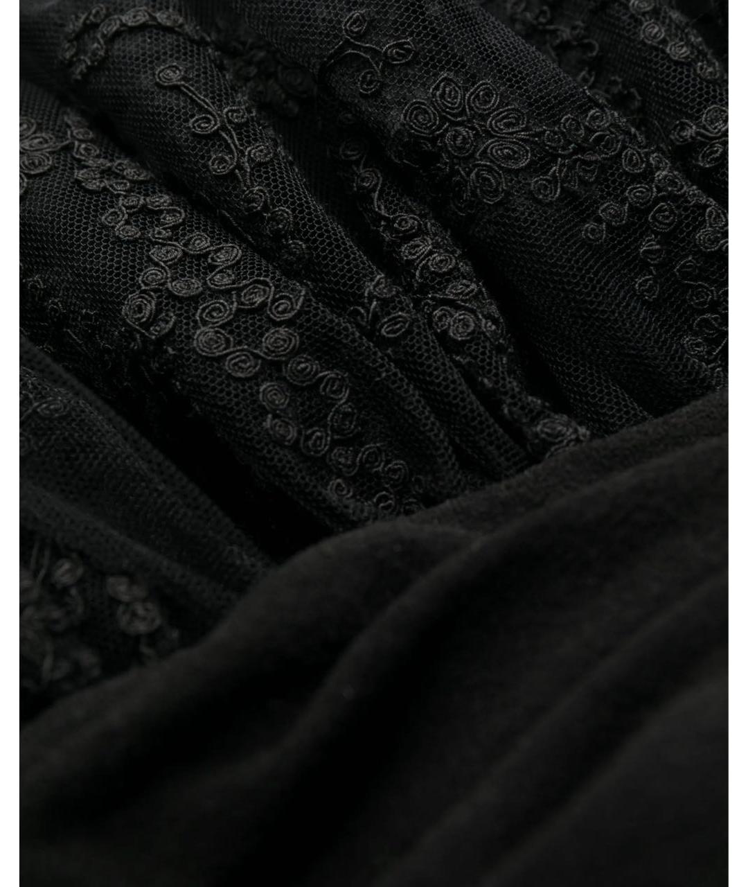 PHILOSOPHY DI LORENZO SERAFINI Черное коктейльное платье, фото 4