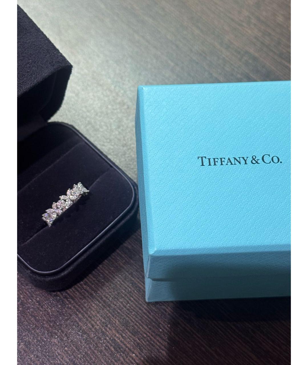 TIFFANY&CO Серебряное кольцо из белого золота, фото 2
