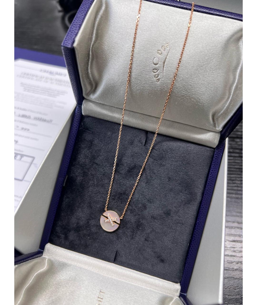 CHAUMET Золотое колье из розового золота, фото 7