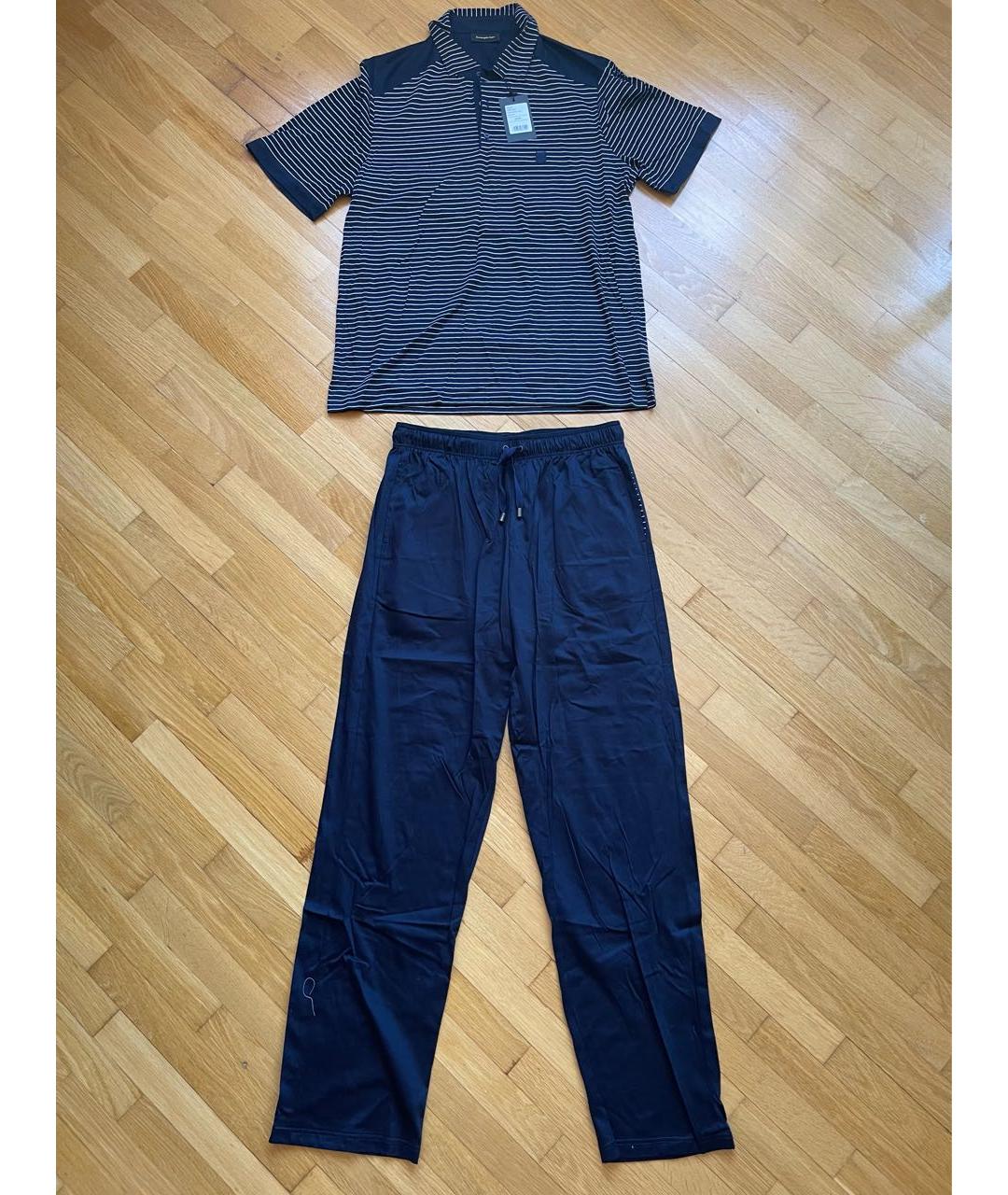 ERMENEGILDO ZEGNA XXX Синяя пижама, фото 5