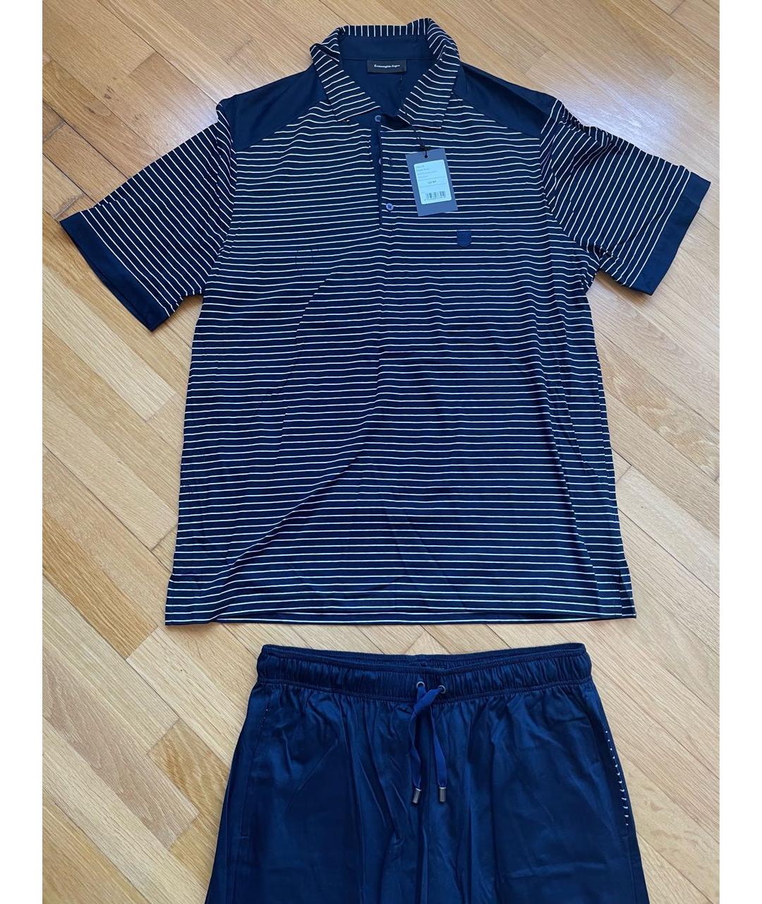 ERMENEGILDO ZEGNA XXX Синяя пижама, фото 3