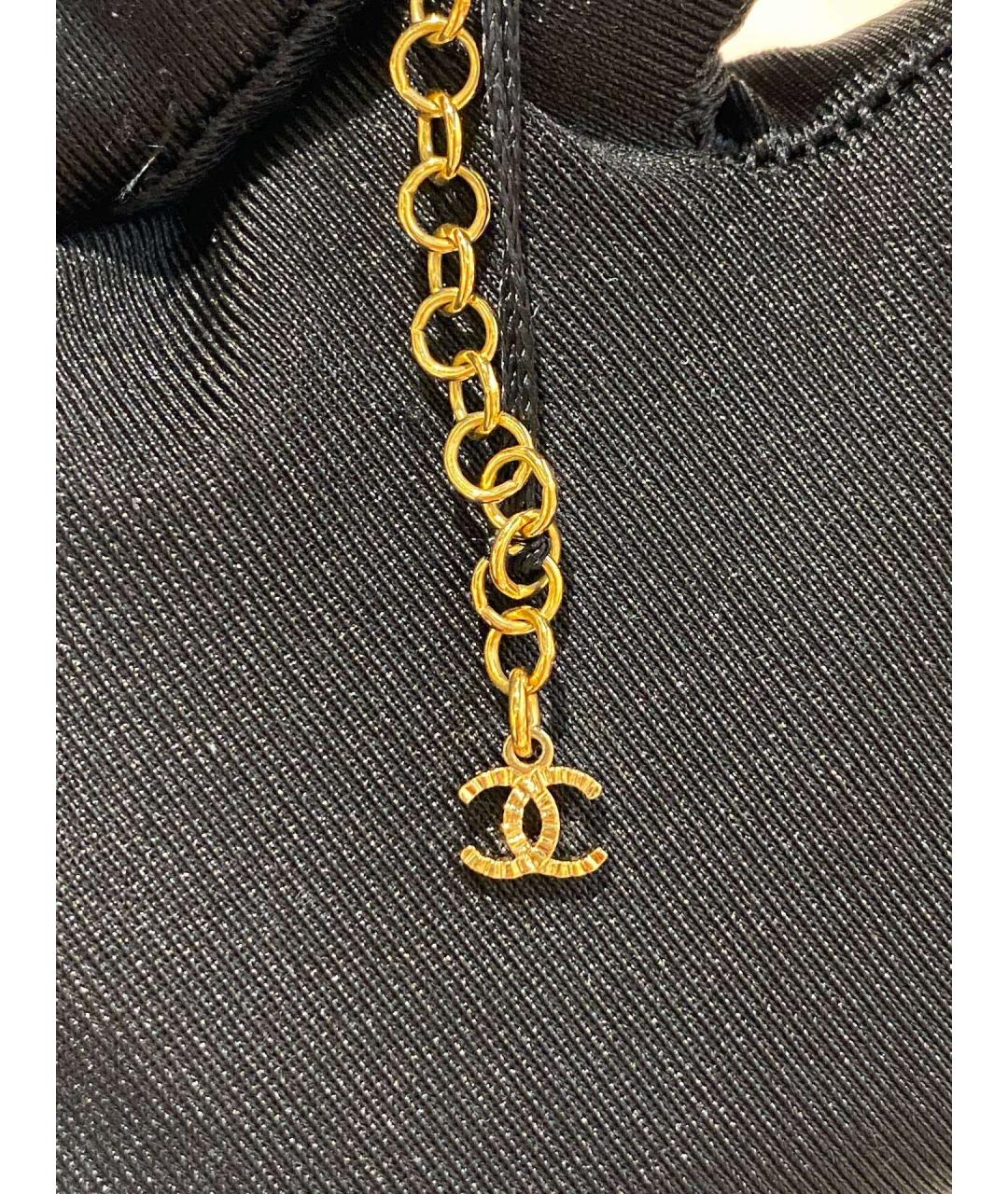 CHANEL Золотое металлическое колье, фото 6