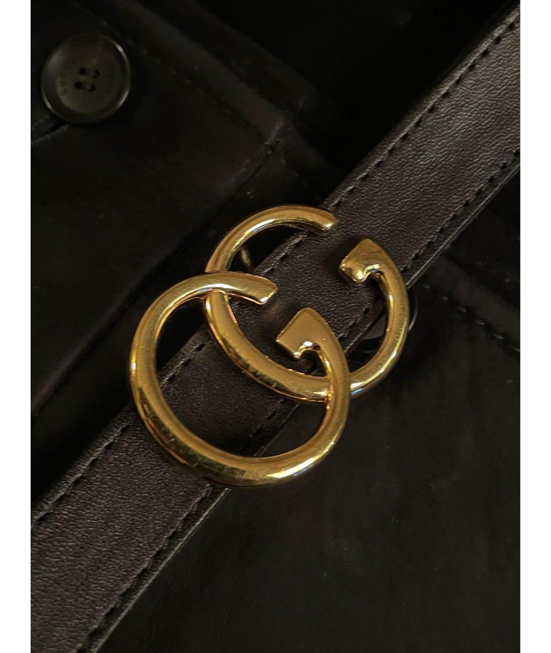 GUCCI Черная замшевая дубленка, фото 7