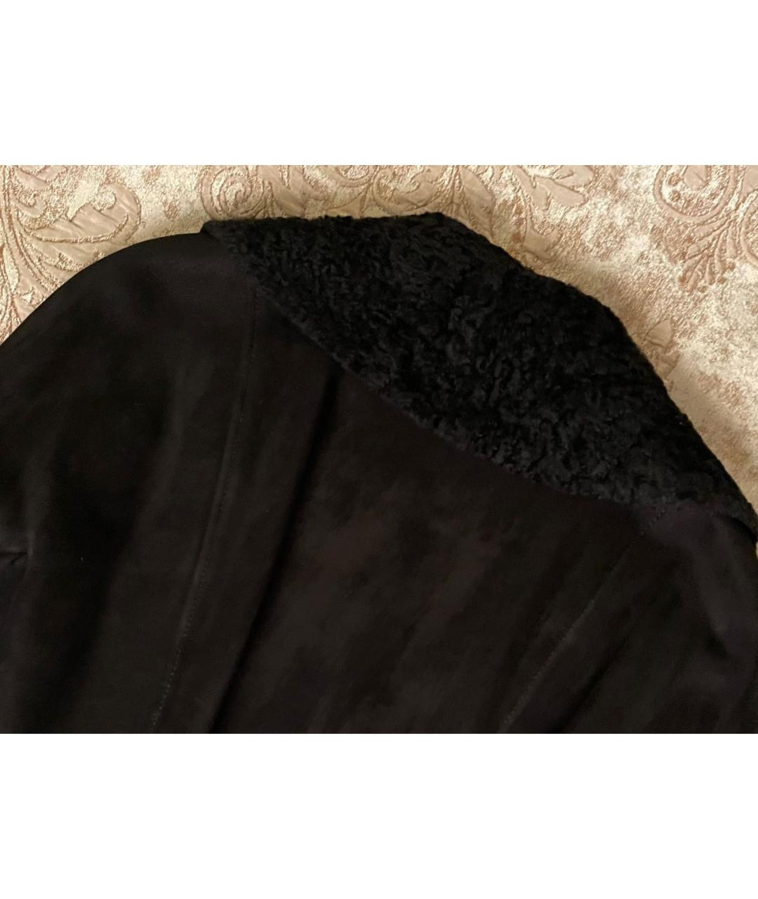 GUCCI Черная замшевая дубленка, фото 3