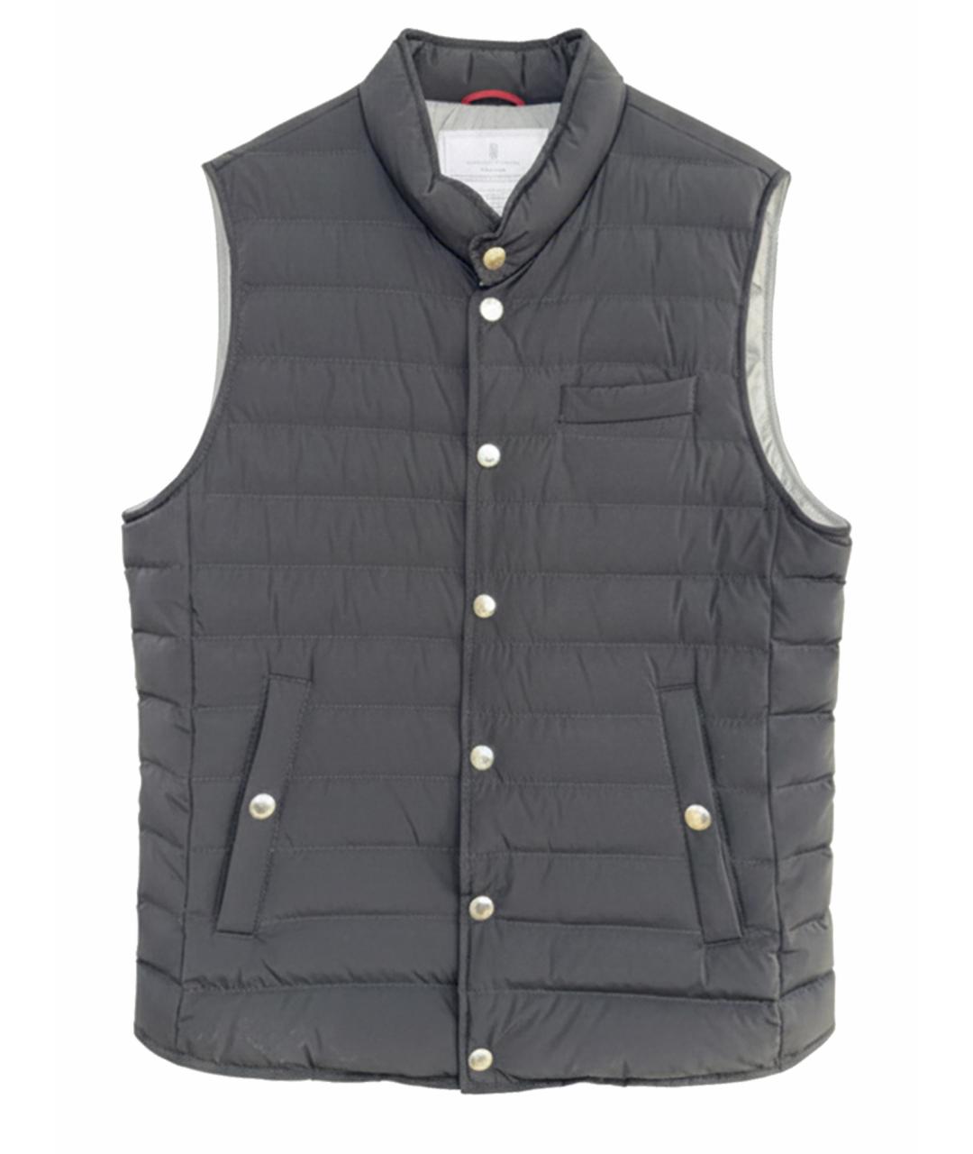 BRUNELLO CUCINELLI Черный полиамидовый жилет, фото 1