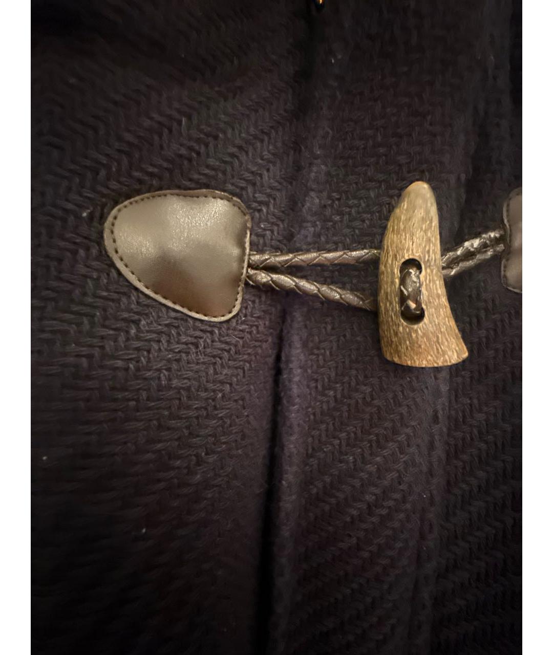 PAL ZILERI Темно-синяя шерстяная куртка, фото 4