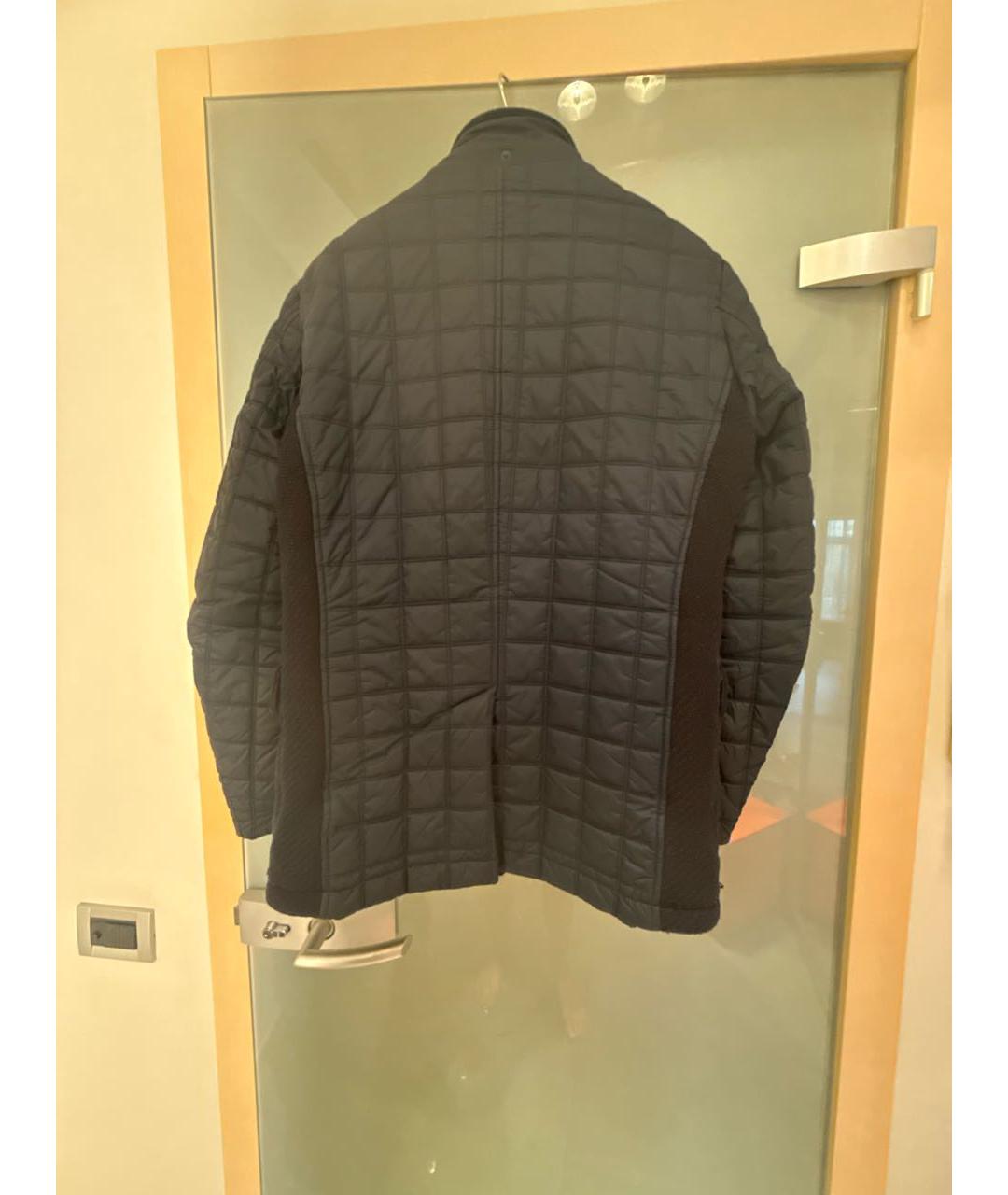 PAL ZILERI Темно-синяя шерстяная куртка, фото 2