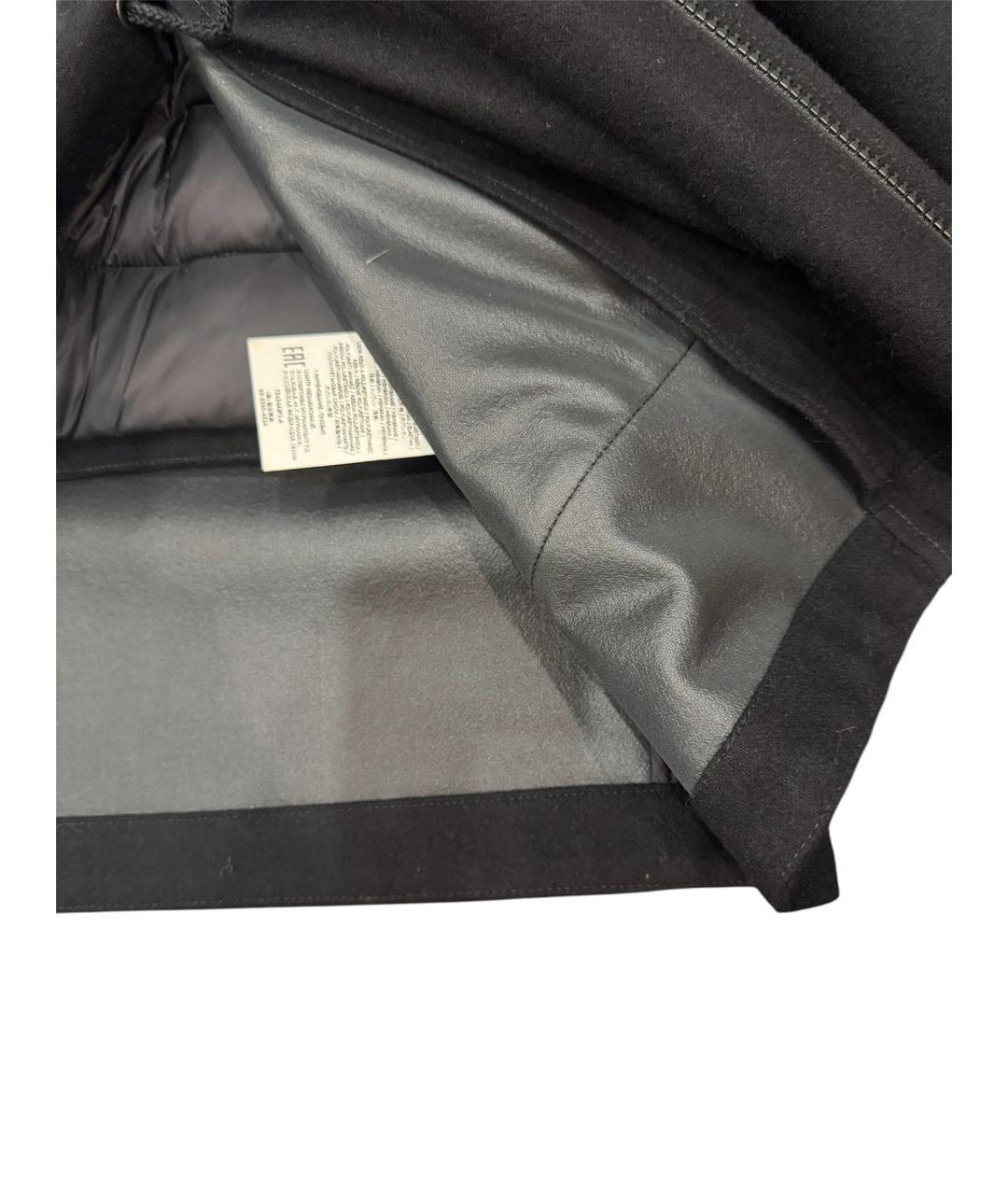 STONE ISLAND Черный пуховик, фото 5