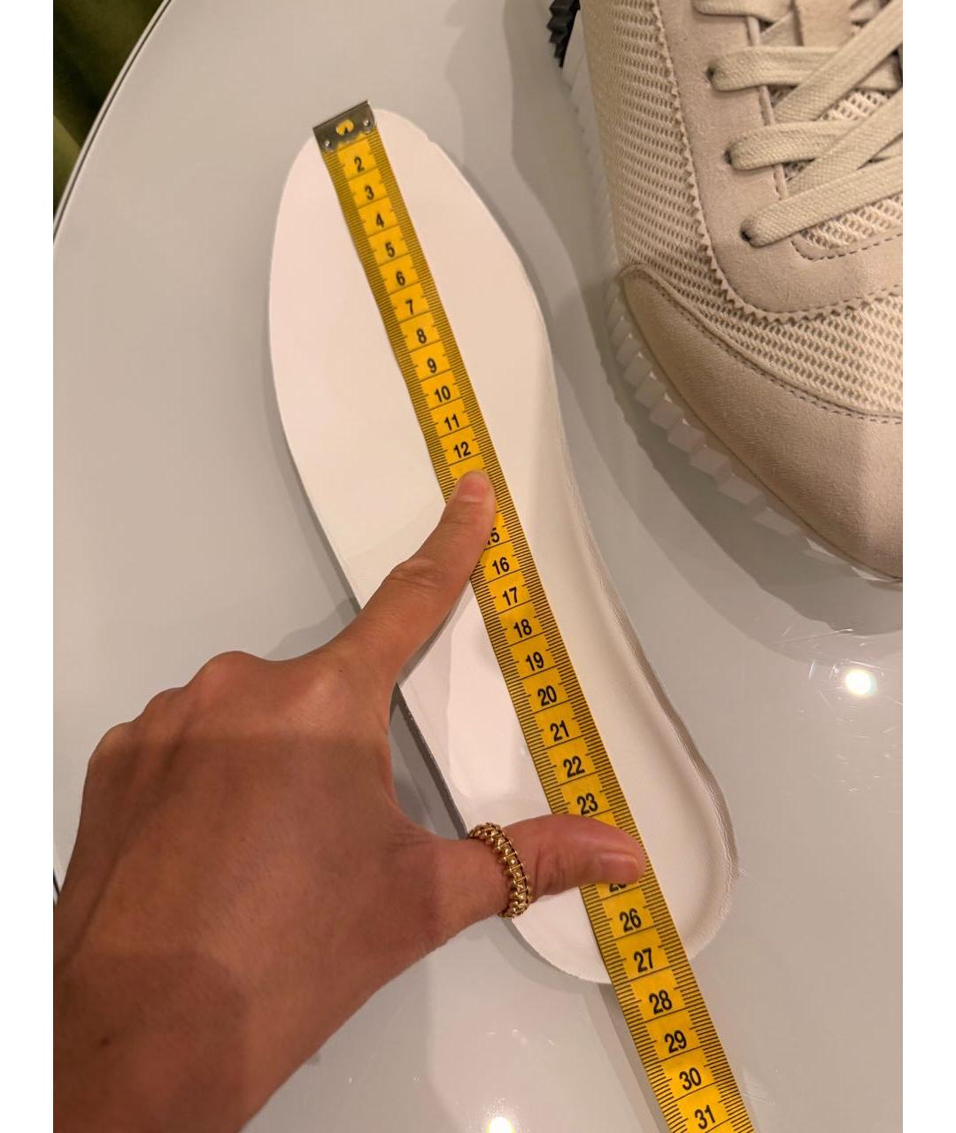 HERMES Серые кроссовки, фото 8