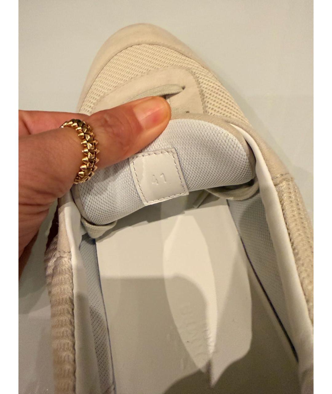 HERMES Серые кроссовки, фото 7