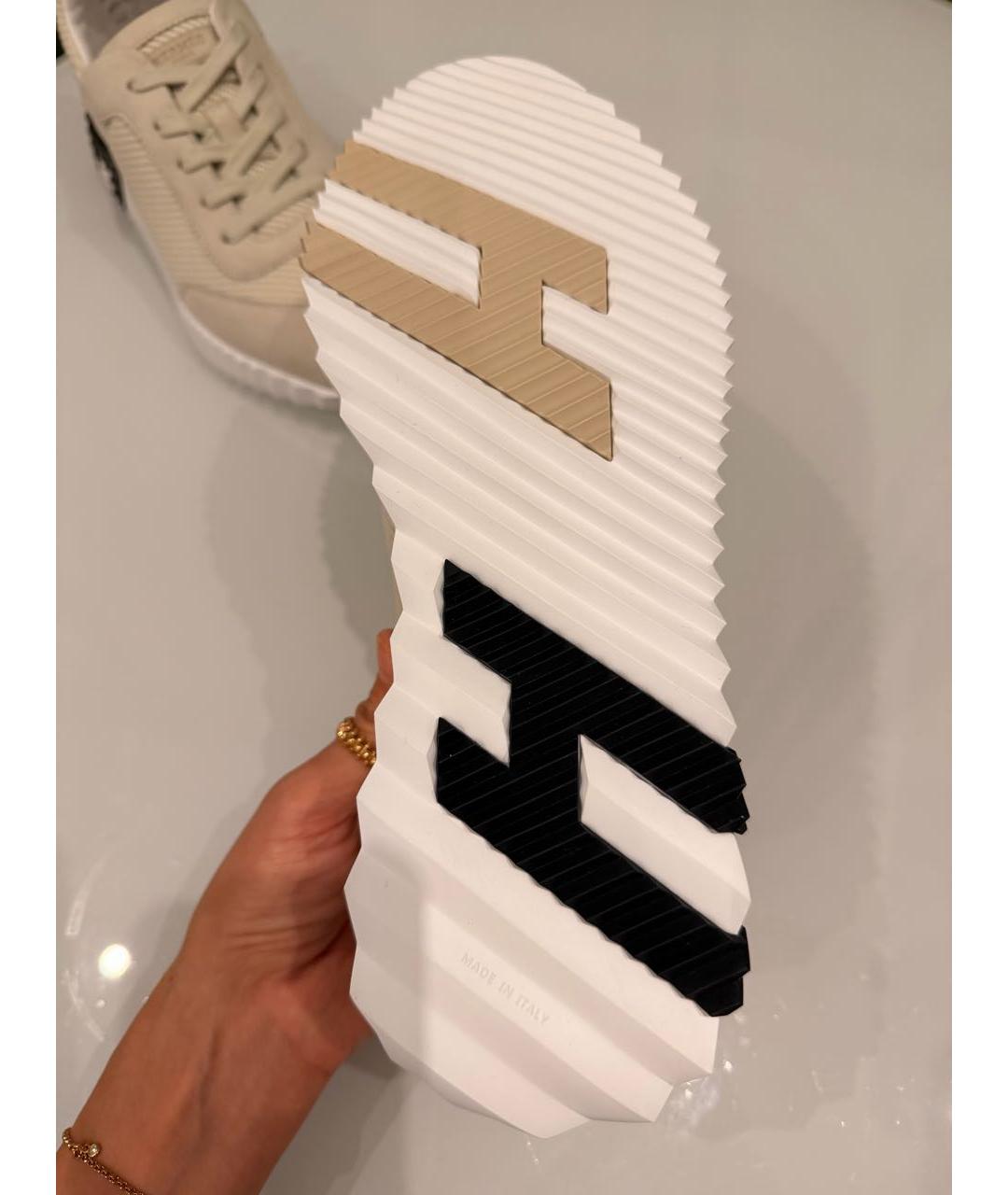 HERMES Серые кроссовки, фото 6