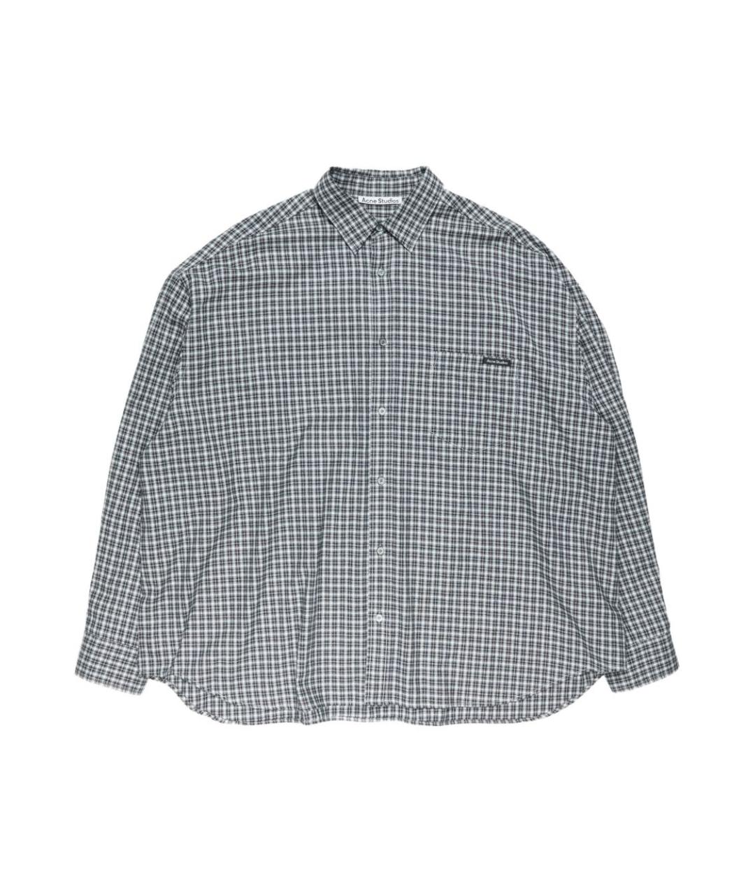 ACNE STUDIOS Мульти хлопковая кэжуал рубашка, фото 1