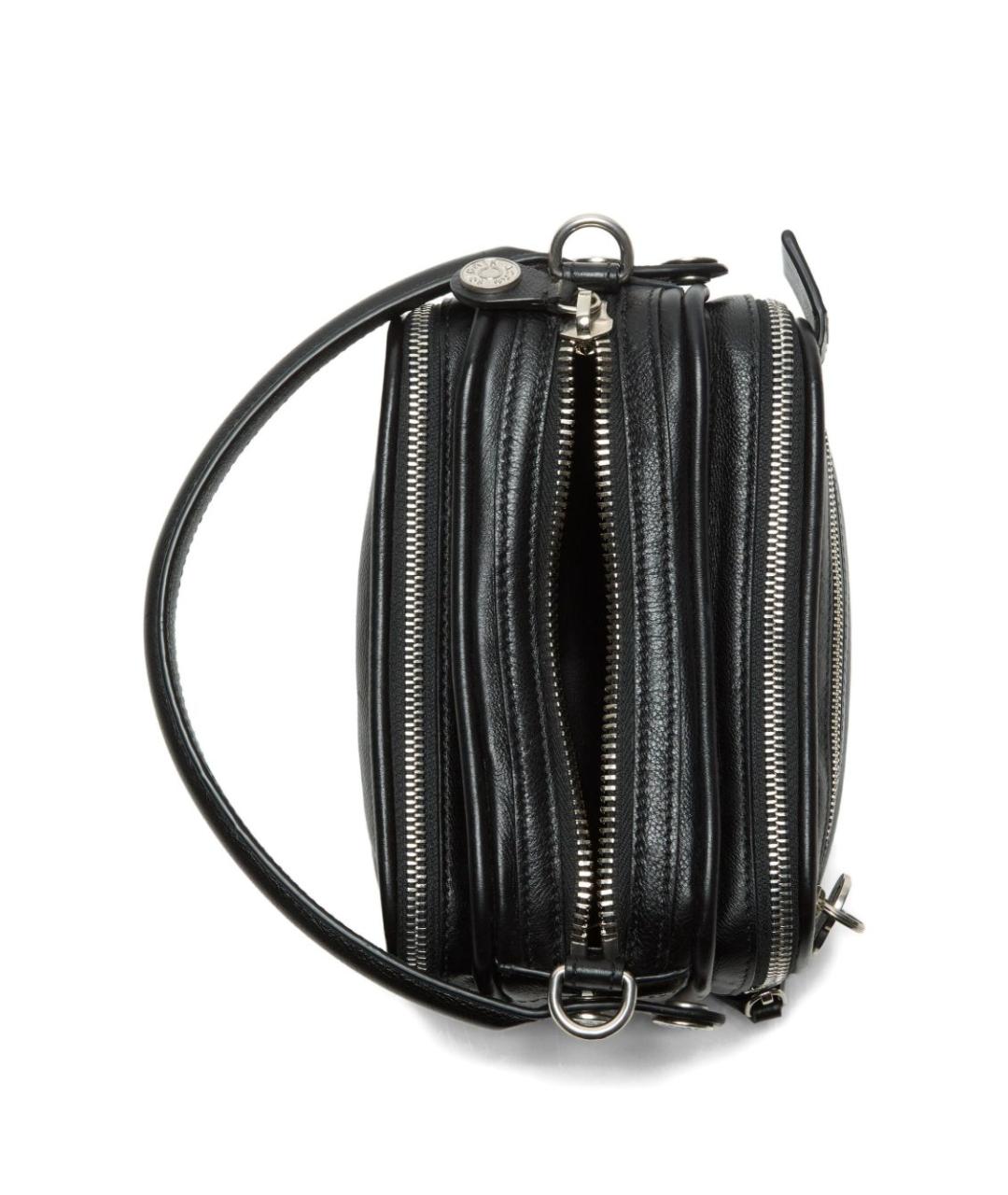 ACNE STUDIOS Черная сумка с короткими ручками, фото 5