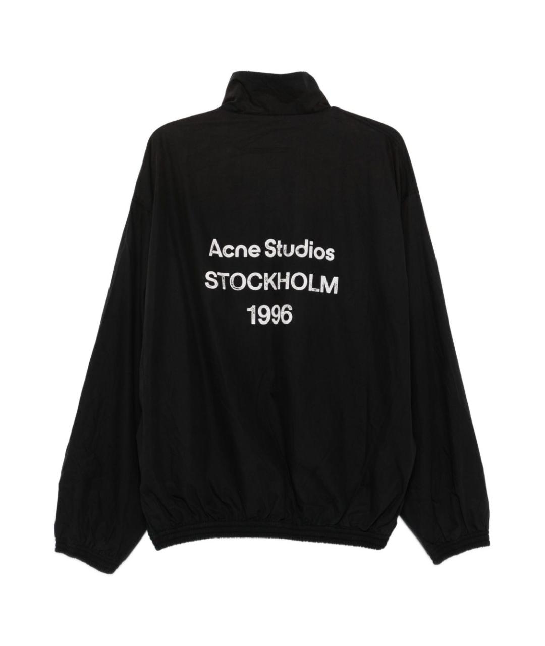 ACNE STUDIOS Черная полиамидовая куртка, фото 3