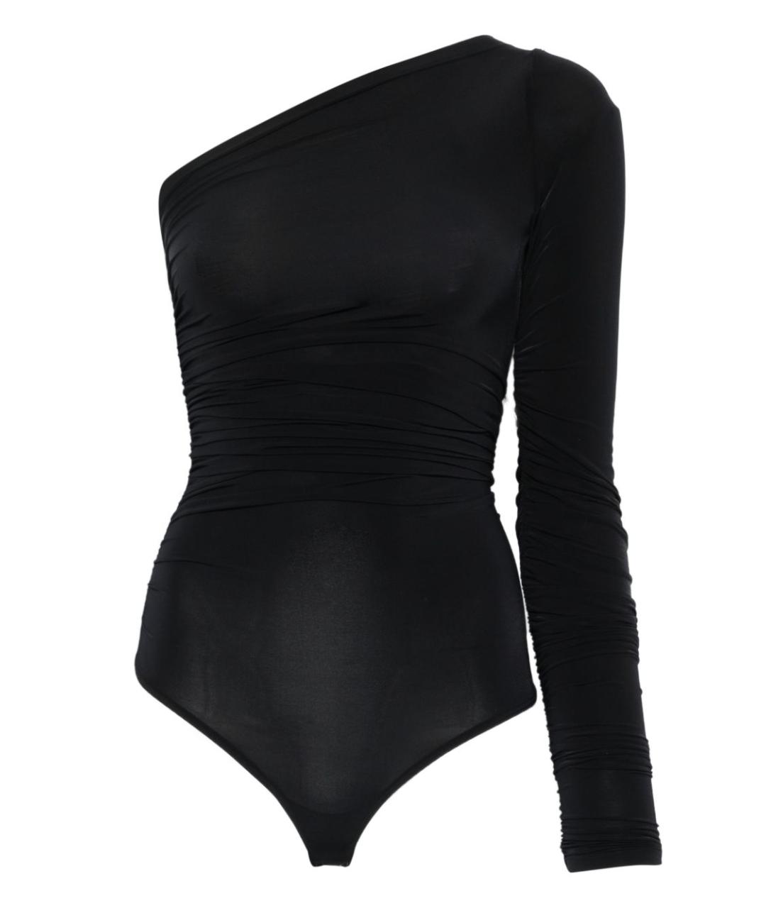 WOLFORD Черное полиамидовое боди, фото 1