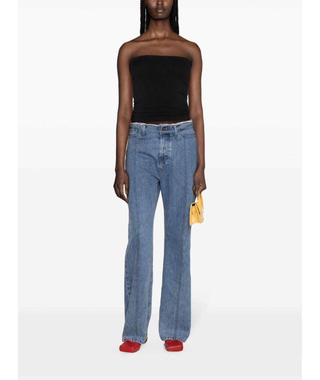 WOLFORD Черная полиамидовая майка, фото 3