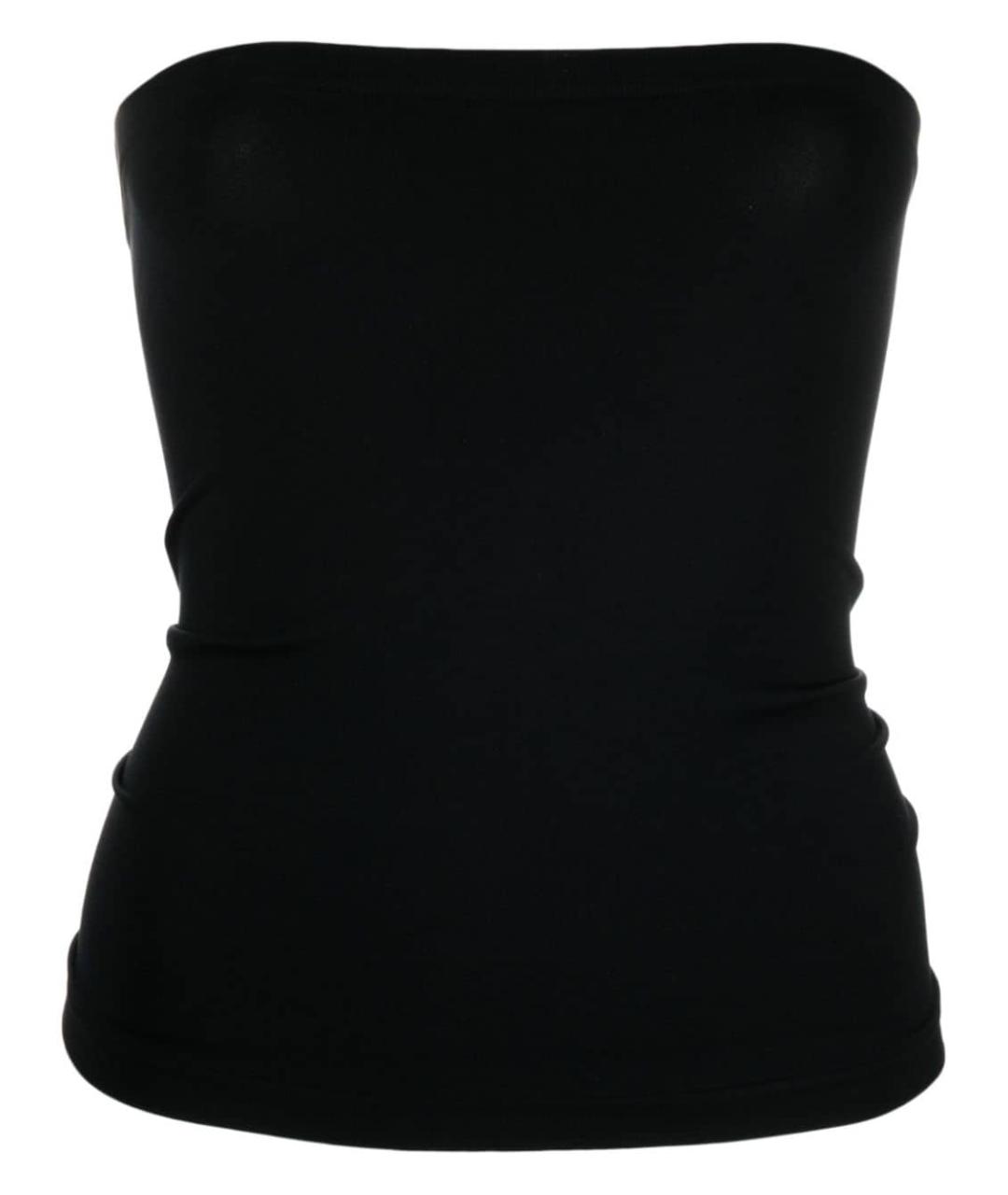 WOLFORD Черная полиамидовая майка, фото 1