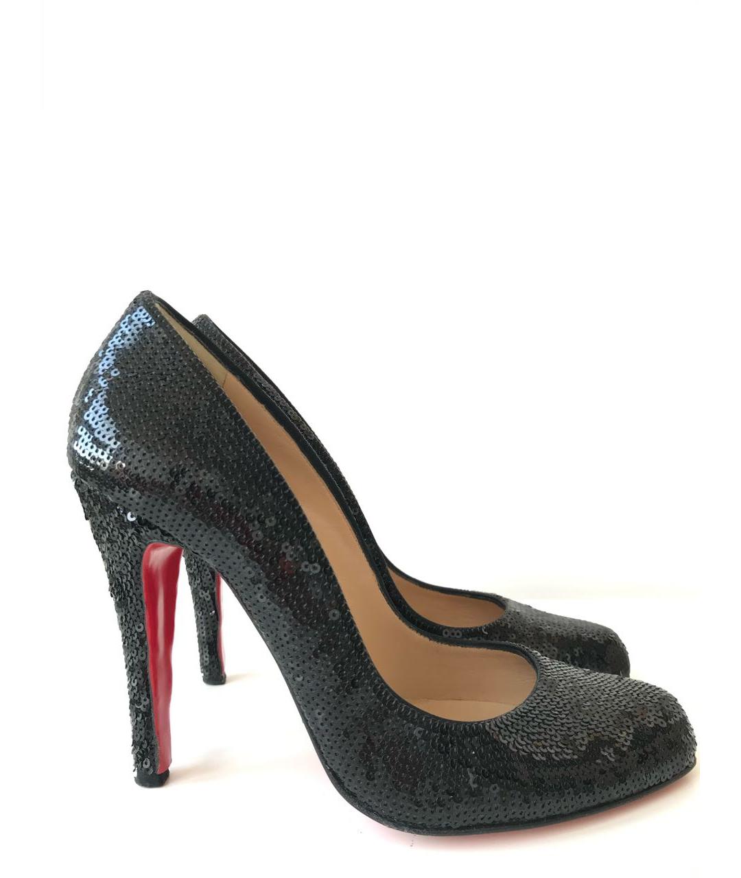 CHRISTIAN LOUBOUTIN Черные туфли, фото 9