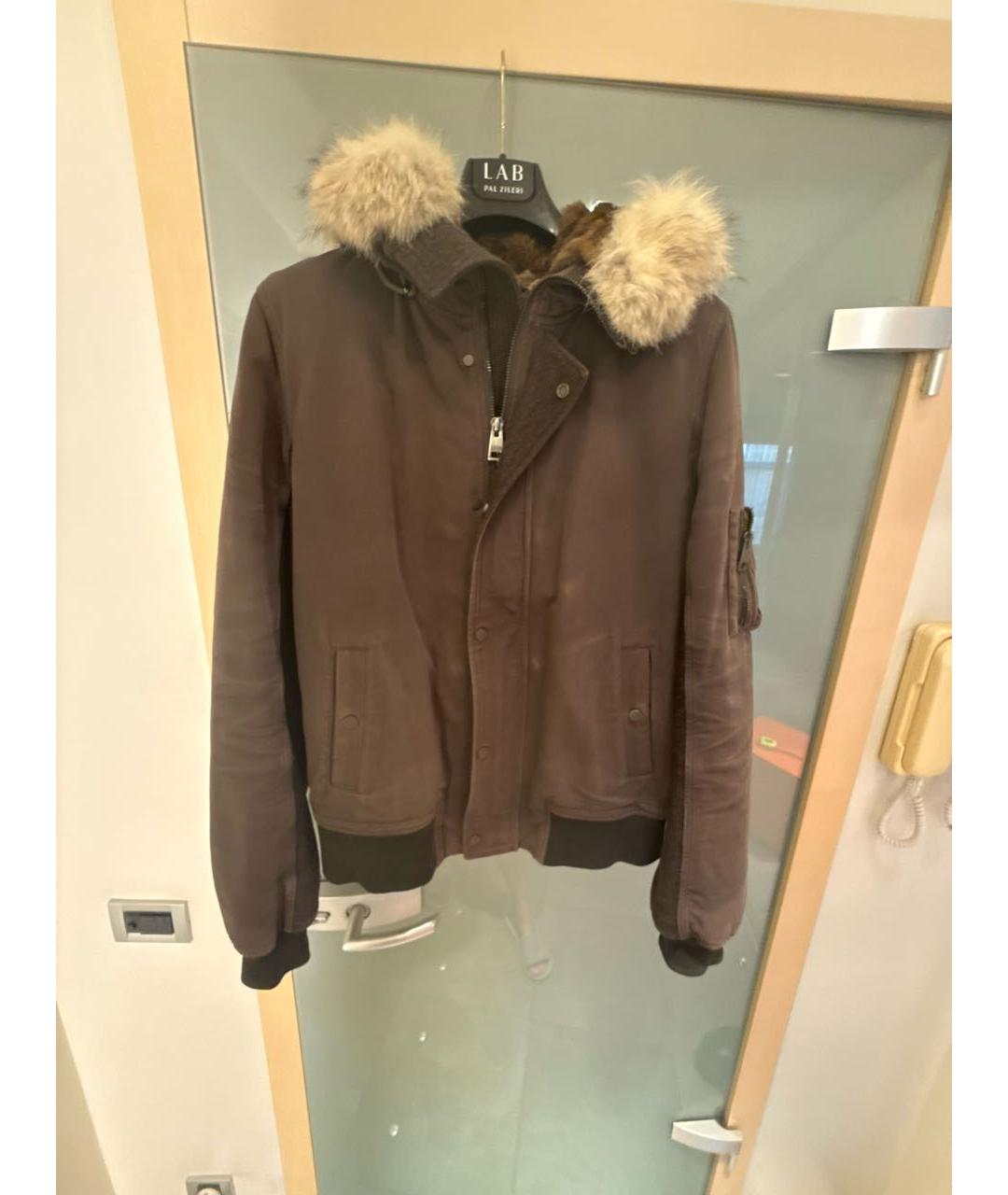 ARMY YVES SALOMON Хаки меховая парка, фото 8