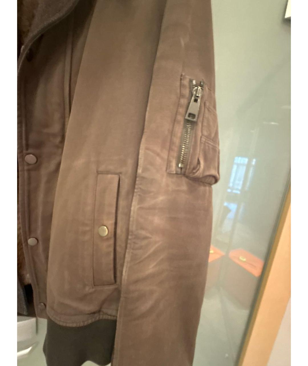 ARMY YVES SALOMON Хаки меховая парка, фото 7