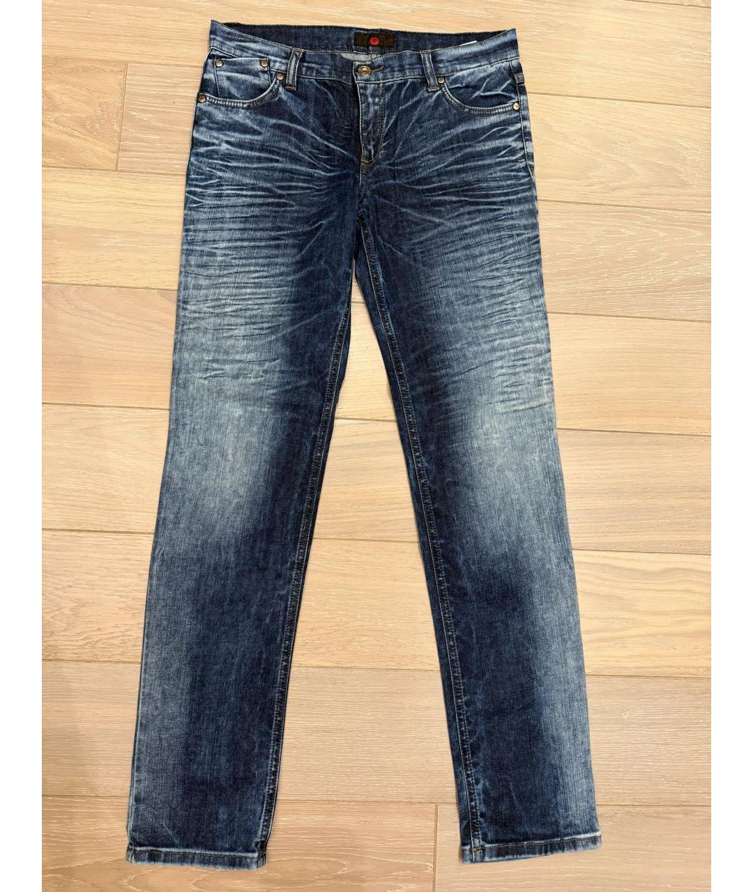 JOHN RICHMOND Темно-синие деним детские джинсы, фото 7