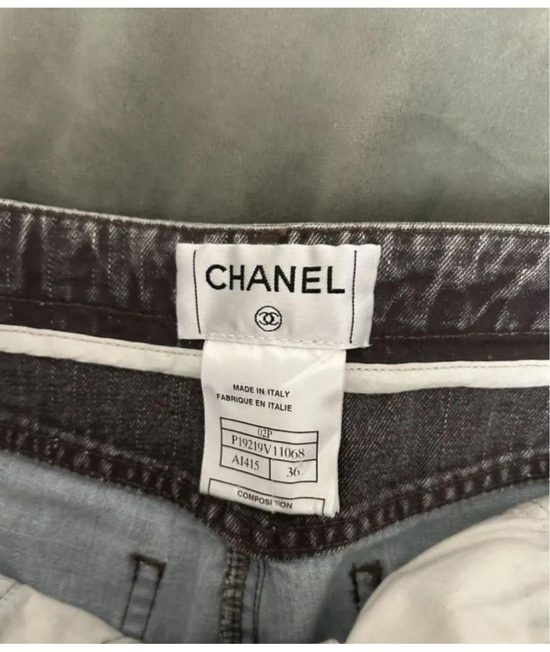 CHANEL Прямые джинсы, фото 3