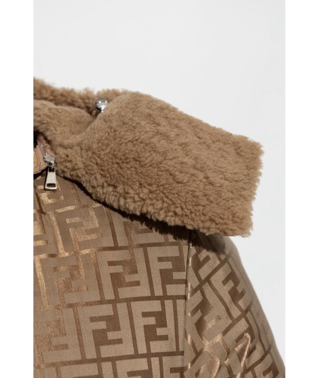 FENDI Бежевая куртка, фото 3