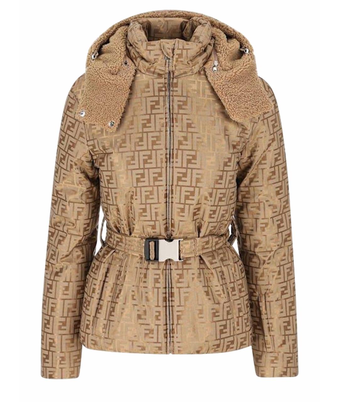 FENDI Бежевая куртка, фото 1