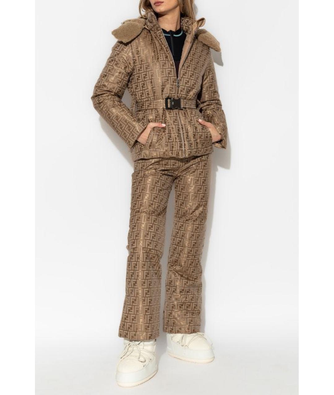 FENDI Бежевая куртка, фото 4