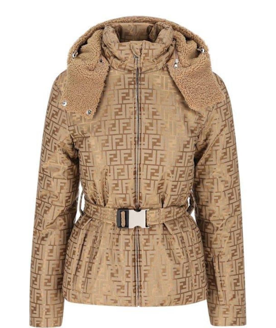 FENDI Бежевая куртка, фото 7