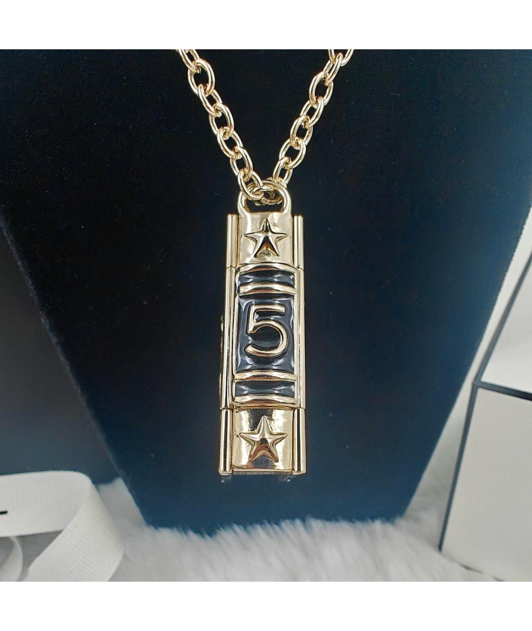 CHANEL Золотое колье, фото 5